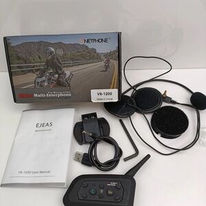 Riders by Lee Motorcycle Bluetooth Headset Kit - Black